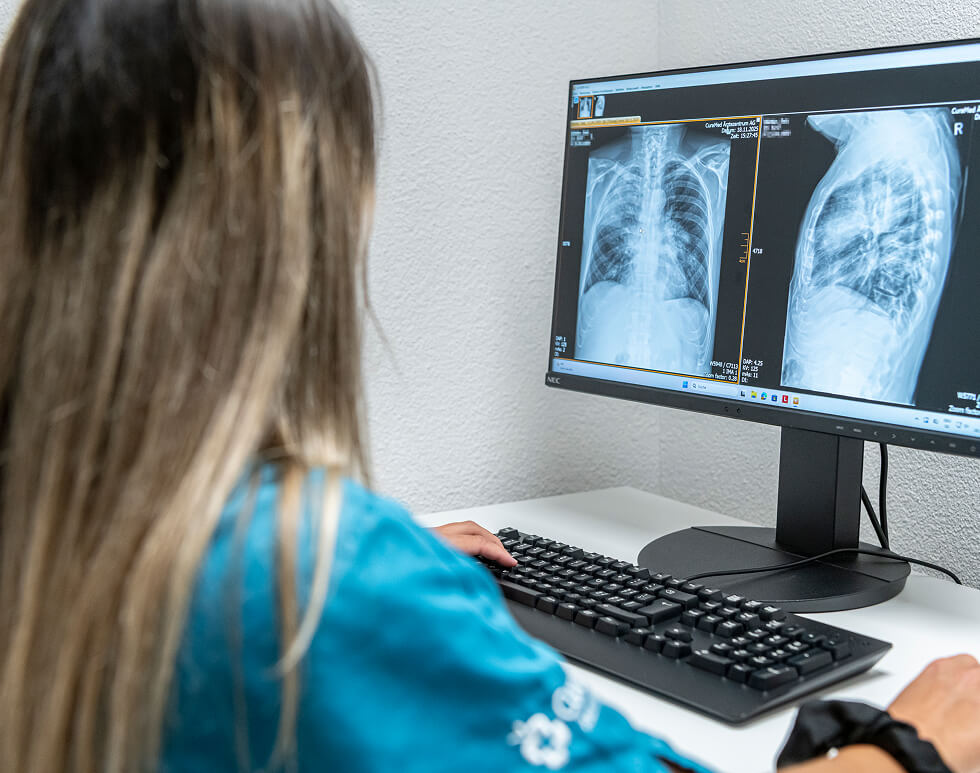 Digitale Röntgendiagnostik Arbeitsplatz