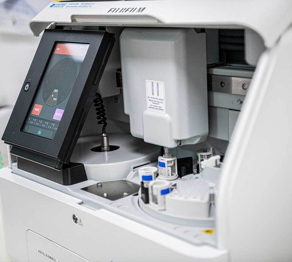 Laboranalyse Gerät Diagnostik