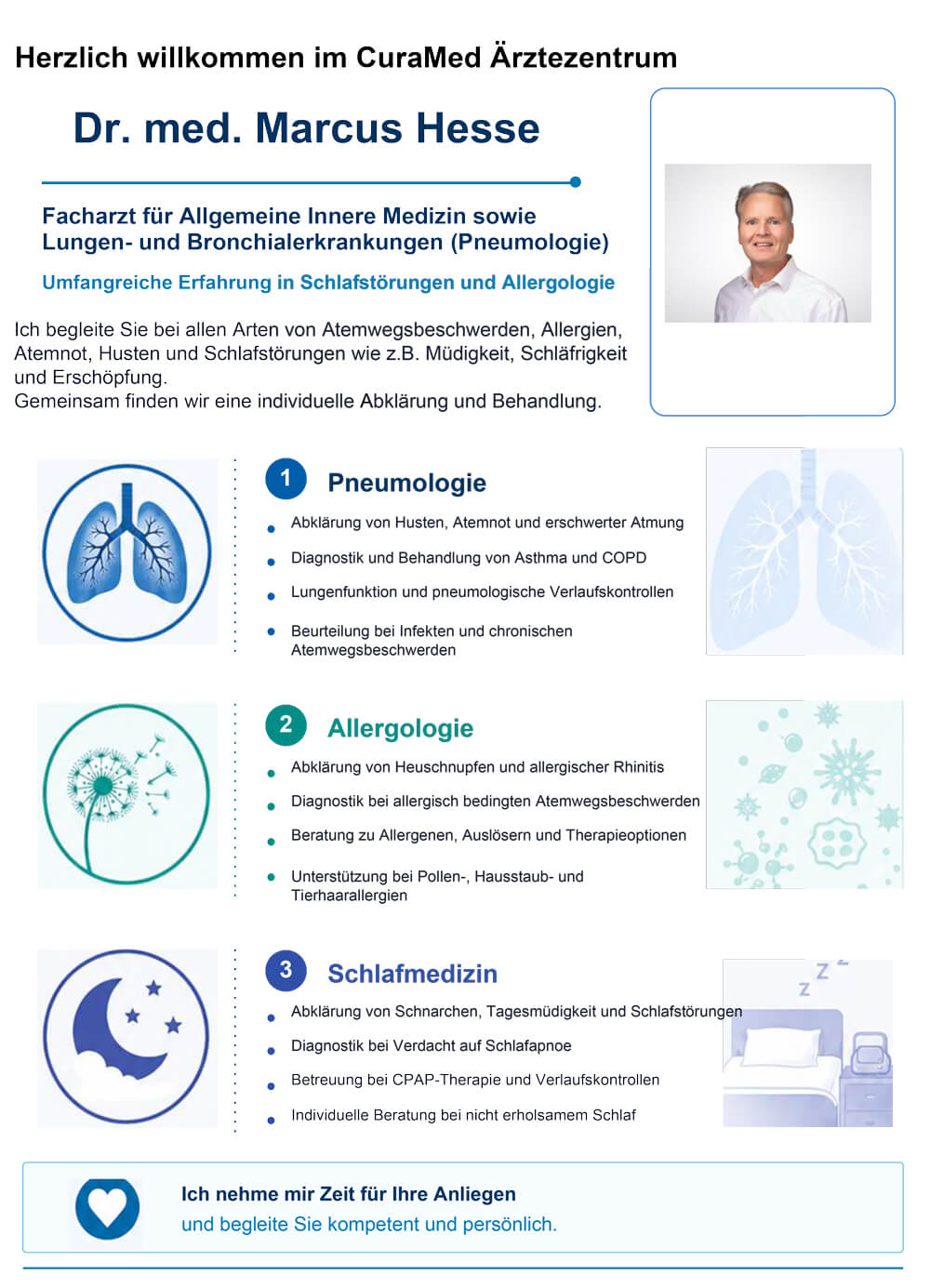 Flyer Patienten Dr. Marcus Hesse
