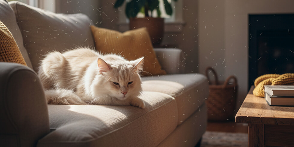 Katze Verliert Haare Auf Sofa